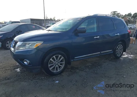 2014 Nissan Pathfinder Sl из США, поврежденный, VIN 5N1AR2MM8EC624004